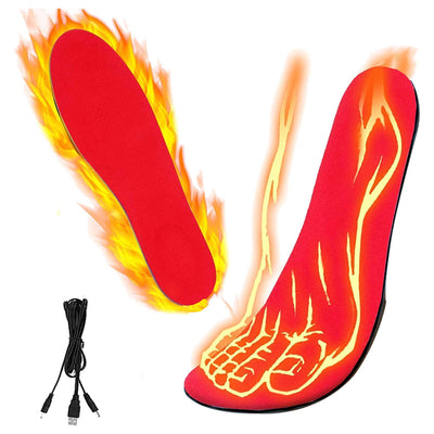 Plantillas Térmicas USB para Zapatos - Calefacción Ajustable para Invierno - Image 6