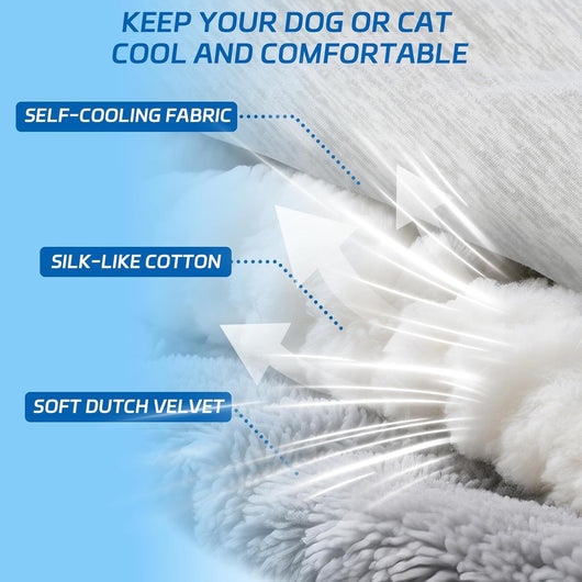 Colchoneta Refrigerante Portátil para Mascotas - Lavable a Máquina - Image 9