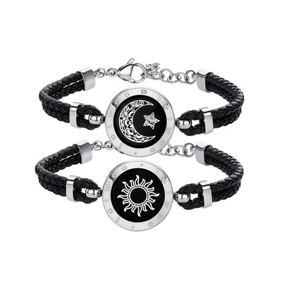 Pulsera Inteligente Sol-Luna para Parejas con Sensor Automático - Image 21