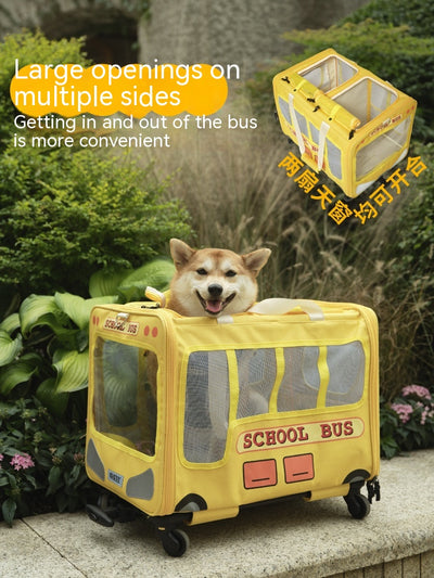 Transportín-Nido Plegable para Gatos Campus Bus - Image 4