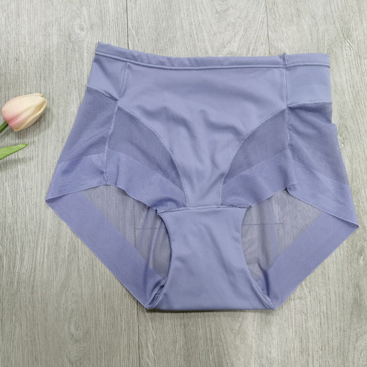 Pantalones Postparto de Cintura Alta con Costuras de Malla - Ropa Interior Respirable Ultrafina - Image 7