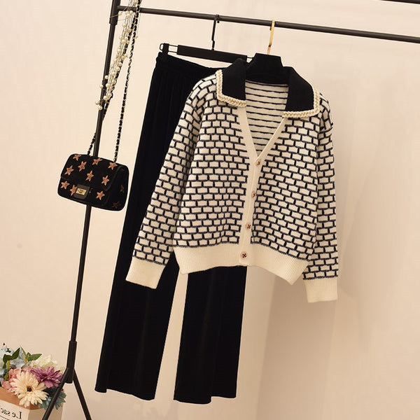 Cardigan Tejido Estilo Occidental con Efecto Silueta Esbelta - Image 3