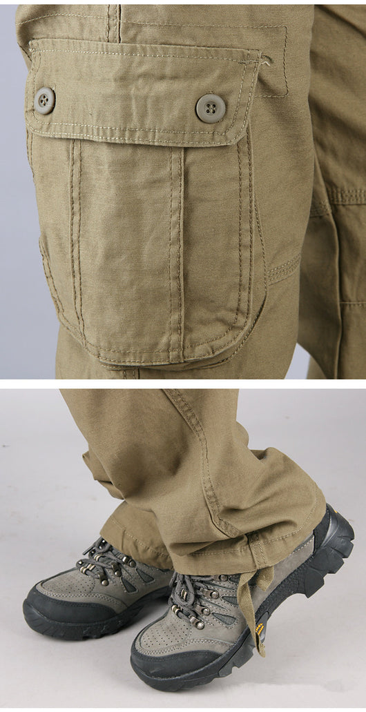 Pantalones de Trabajo Multibolsillos Hombre Cómodos y Resistentes - Image 25