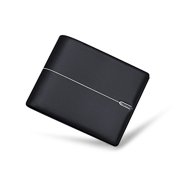 Cartera Ejecutiva de Cuero Genuino para Hombre Negro - Image 3