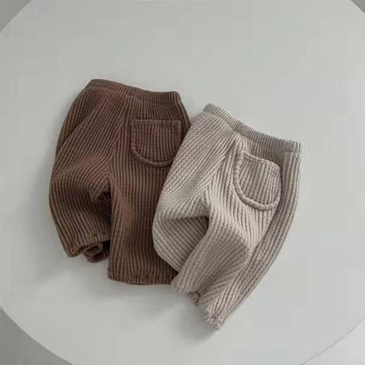 Pantalones Casuales Cómodos Estilo Coreano para Bebés