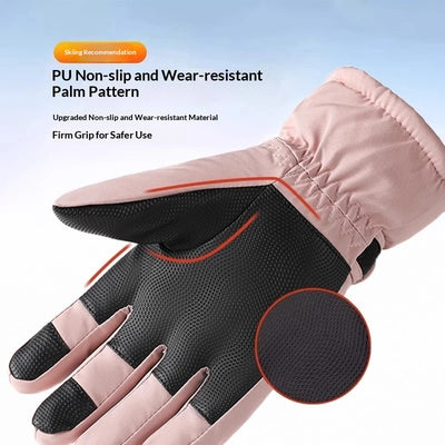 Guantes Térmicos para Esquí con Forro Polar y Pantalla Táctil - Image 4