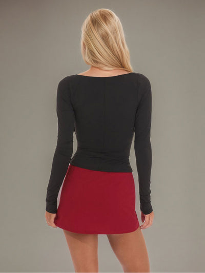 Blusa Ajustada Manga Larga Spicy Girl - Diseño Moderno y Versátil - Image 11