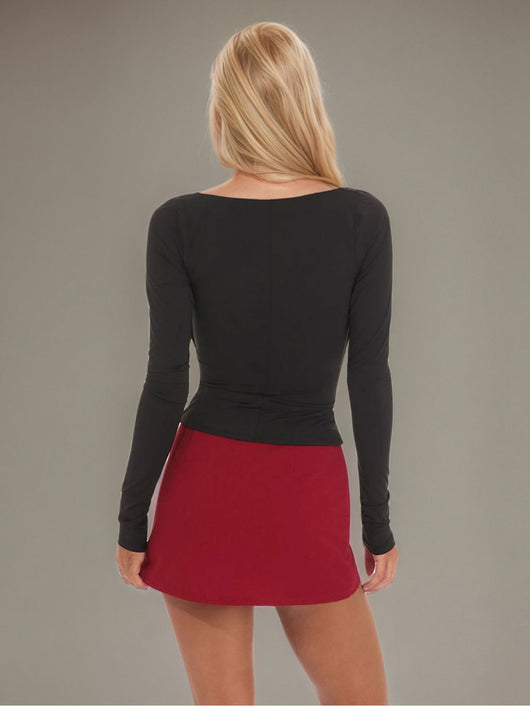 Blusa Ajustada Manga Larga Spicy Girl - Diseño Moderno y Versátil - Image 11