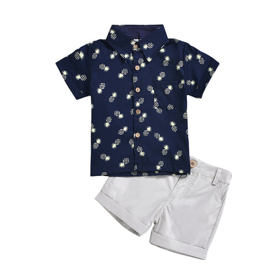 Conjunto Casual Piña - Playera y Shorts Estampado - Image 9