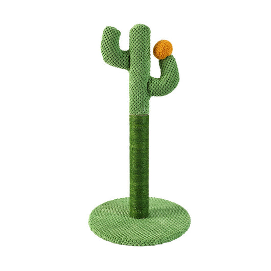 Rascador de Cactus para Gatos con Poste Sisal y Plataforma Escaladora - Image 5