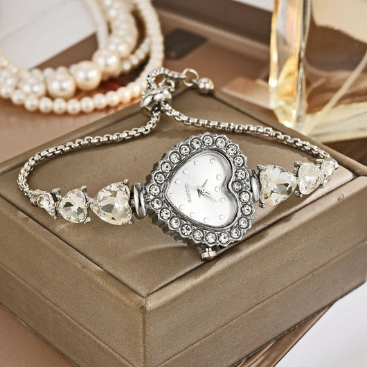 Reloj de Cuarzo Corazón Adorable - Diseño Casual Elegante - Image 16