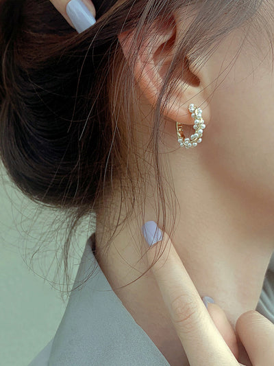 Aretes de Perla Lujo Verano Mujer - Diseño de Alto Sentido - Image 13