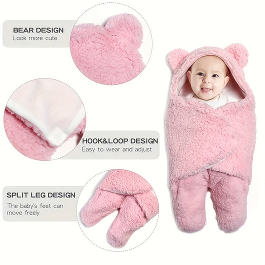 Saco de Dormir Térmico para Bebé con Almohada Removible - Diseño Osito - Image 17