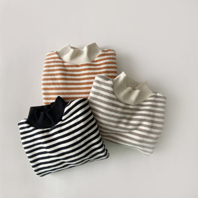 Suéter Cuello Alto Polar Holgado para Bebé - Image 9