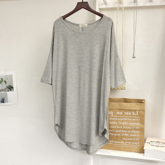 Blusa Suelta Irregular de Capas Delgada - Top Midi Versátil - Image 13