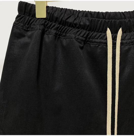 Shorts Holgados con Panel de Encaje y Cordón Ajustable - Image 16