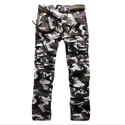 Pantalones Tácticos de Camuflaje con Múltiples Bolsillos para Hombre - Image 4