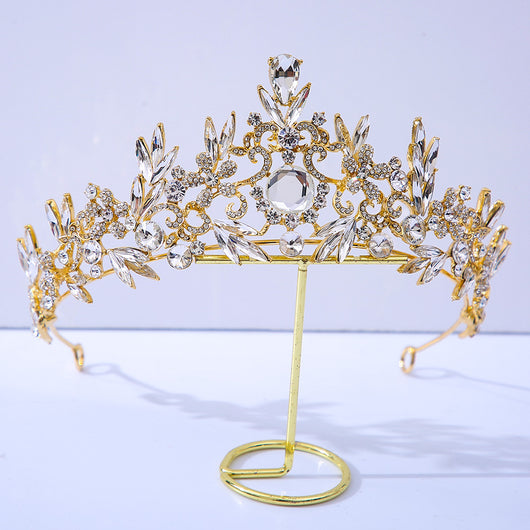 Joya de Adulto Crown Alloy con Cristales Brillantes - Image 4