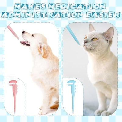 Dispensador de Píldoras para Mascotas - Kit 2 Jeringas Silicona Suave Gatos y Perros - Image 5