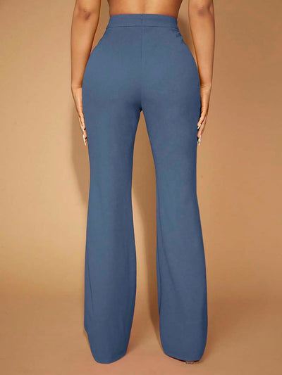 Pantalones de Cintura Alta para Mujer - Elegancia Profesional y Comodidad Diaria - Image 18