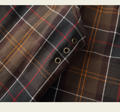 Abrigo Trench Vintage en Pana Estilo Maillard - Image 24