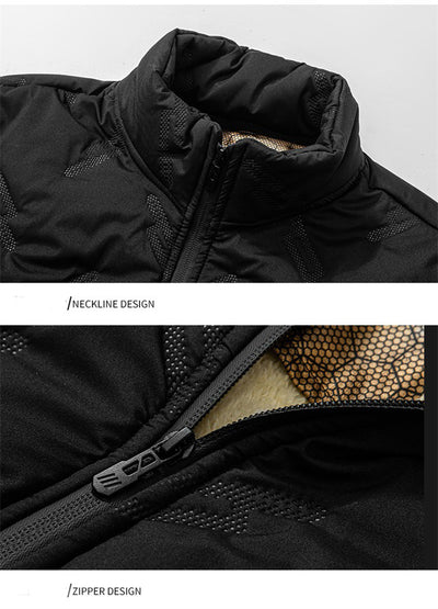 Chaqueta de Invierno para Hombre con Forro Polar Grueso y Diseño Moderno - Image 12