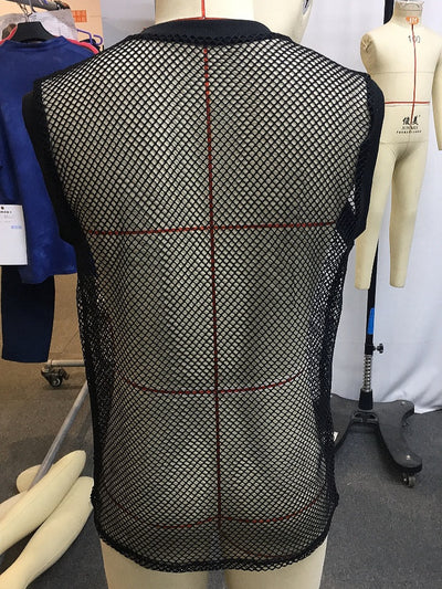 Chaleco Casual de Malla Transparente para Hombre - Image 2