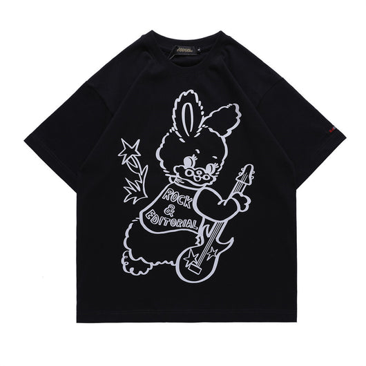 Playera para Hombre con Parche de Transferencia Térmica Infantil