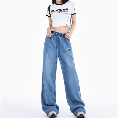 Jeans Anchos de Tencel y Seda Fría - Comodidad Ultraligera