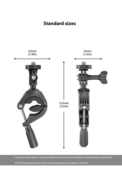 Adaptador Universal para Cámara Deportiva en Bicicleta - Image 7