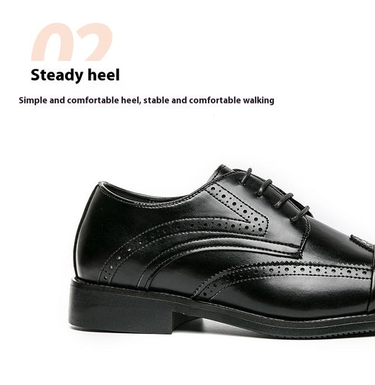 Zapatos de Cuero Clásico Estilo Británico Talla Grande - Cordones Bajos - Image 26