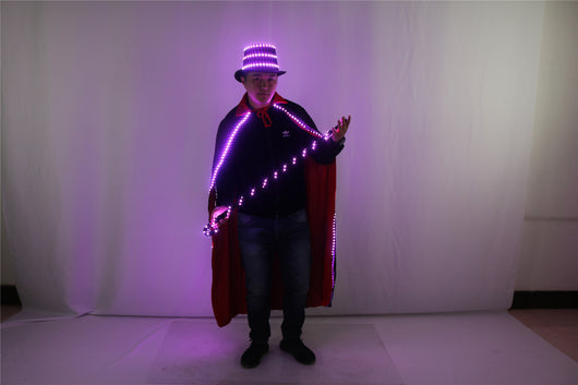 Capa LED Brillante para Cosplay, Jazz y Danzas Mágicas - Image 11