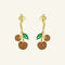 Women's Versatile Simple Elegant Cherry Earrings