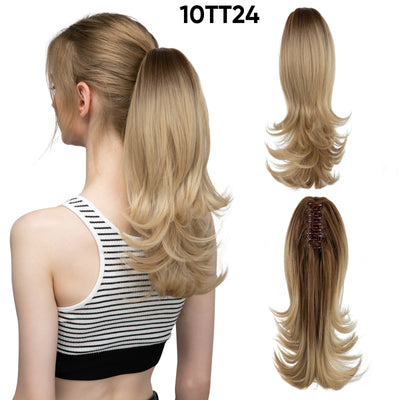 Peluca de Seda Larga con Ondas Suaves para Mujer - Image 20