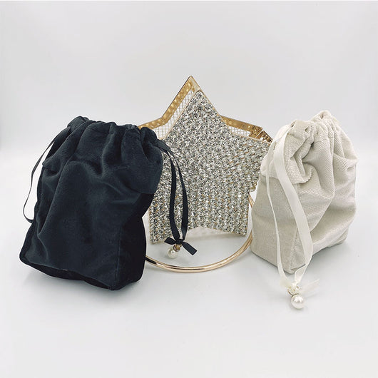 Clutch de Noche Estrella con Diamantes Brillantes - Image 8