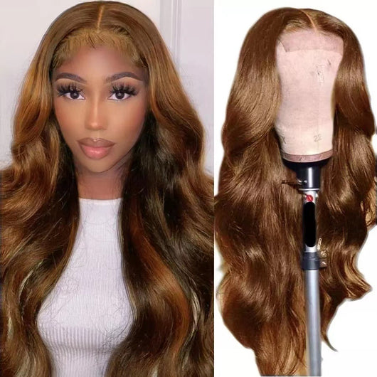 Peluca Rubia Ondas Grandes Cabello Largo Rizado para Mujeres Africanas con Encaje - Image 2