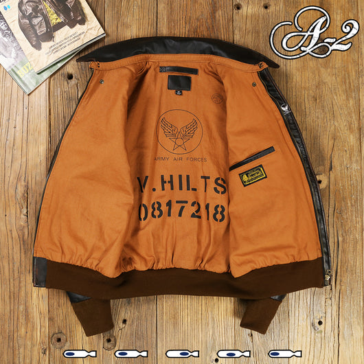 Chaqueta de Cuero Biker Americana - Image 9