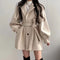 Abrigo de Lana Estilo Hepburn para Mujer