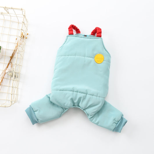 Pantalones de Algodón para Perro Teddy - Diseño Adorable con Correa - Image 5