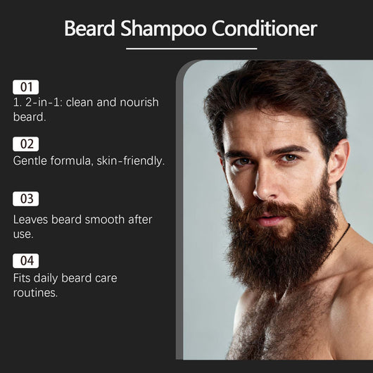 Champú 2 en 1 para Barba y Cabello - Limpieza Suave e Hidratación - Image 10