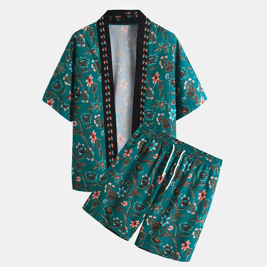 Conjunto Playero Casual para Hombre - Camisa y Pantalón de Verano - Image 11