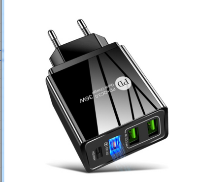 Cargador Rápido Dual USB con Tecnología PD - Multi-Puerto - Image 12
