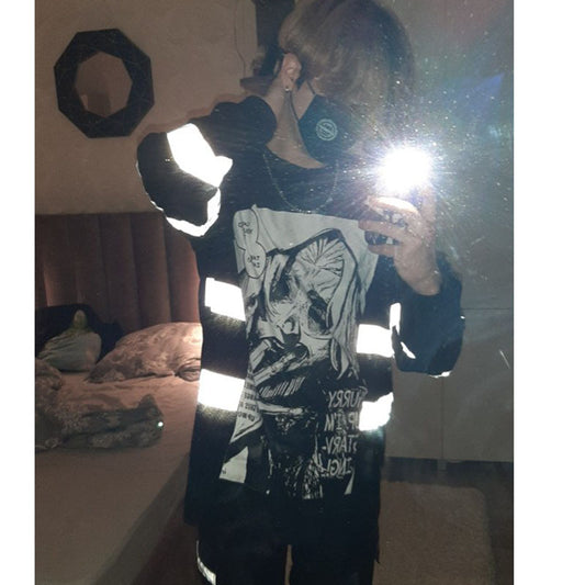 Camiseta Manga Larga Estampado Gothic para Hombre - Image 2