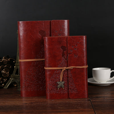 Libreta Portátil de Hojas Sueltas Estilo Retro con Papel Kraft - Image 18
