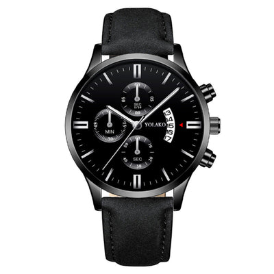 Reloj de Pulsera Cuarzo para Hombre con Tres Esferas y Seis Agujas - Image 11