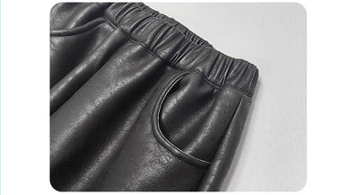 Pantalones de Trabajo en Cuero con Forro Polar para Niño - Image 20