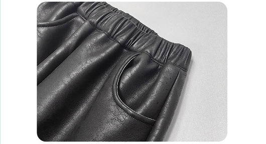 Pantalones de Trabajo en Cuero con Forro Polar para Niño - Image 20