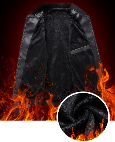 Chaqueta Slim Fit Cuello Mao Versátil - Image 11