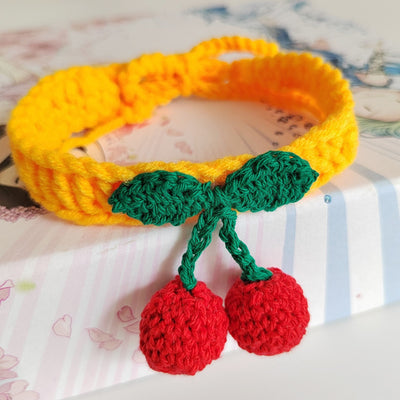 Collar de Lana Tejido a Mano para Gatos - Silencioso y Cómodo - Image 7