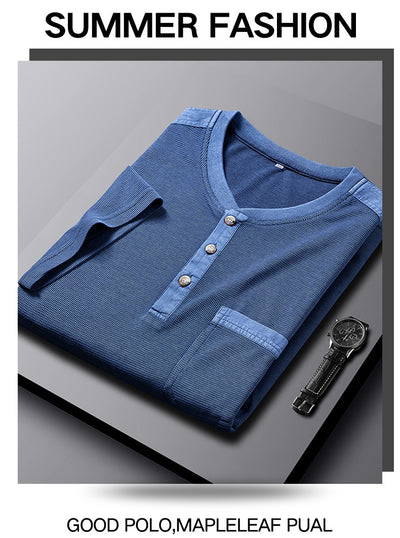 Camisa Slim Fit de Manga Corta para Hombre - Estilo Verano - Image 11